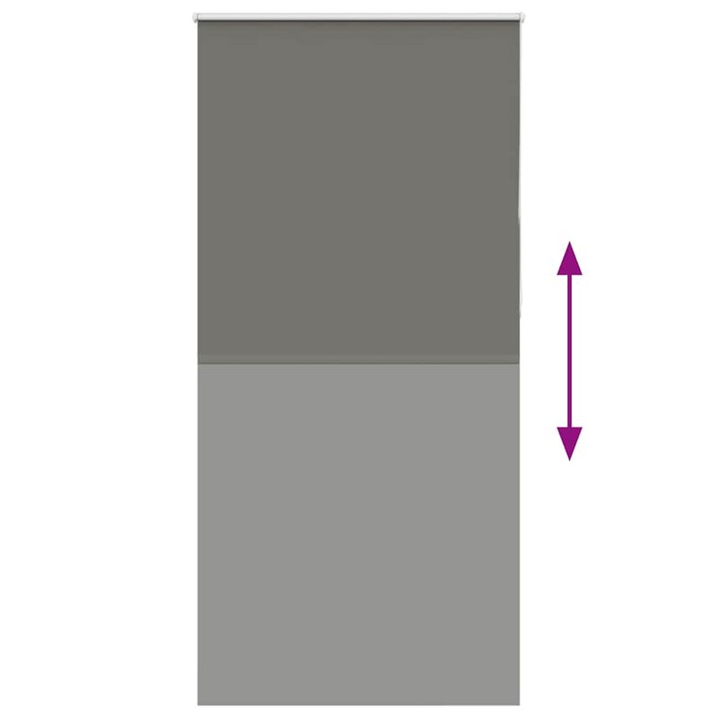 Casa si Gradina - Textile si covoare - Rulouri si jaluzele - Jaluza cu role opace gri 90x230 cm Latime material 85,7 cm - Infinity.ro