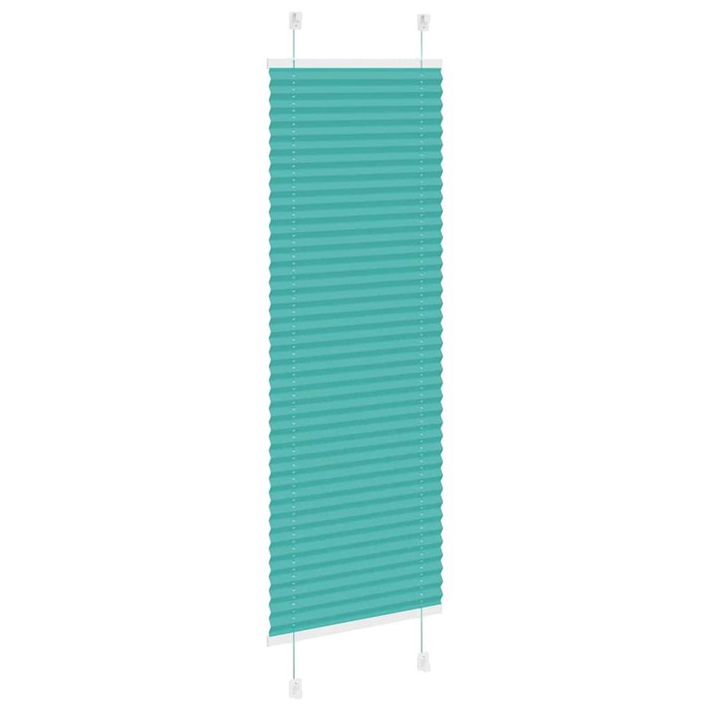 Casa si Gradina - Textile si covoare - Rulouri si jaluzele - Jaluza plisata verde petrol 50x100 cm Latime tesatura 49,4 cm - Infinity.ro