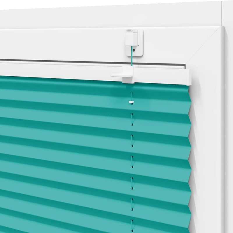 Casa si Gradina - Textile si covoare - Rulouri si jaluzele - Jaluza plisata verde petrol 50x100 cm Latime tesatura 49,4 cm - Infinity.ro