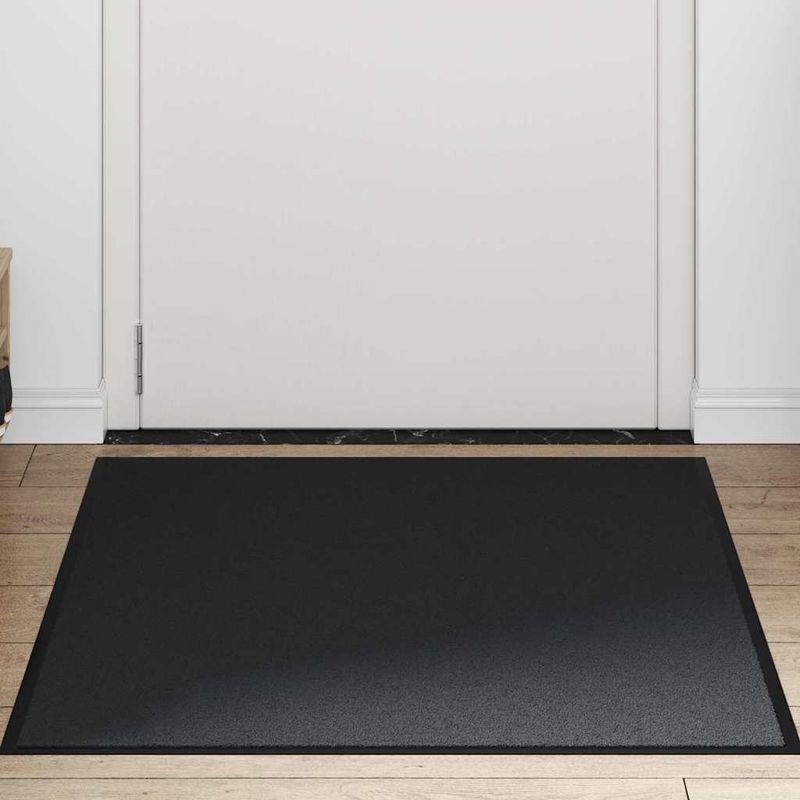 Casa si Gradina - Textile si covoare - Covoare - Covoare casa - Covoras de usa, negru, 80x120 cm - Infinity.ro