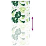 Casa si Gradina - Textile si covoare - Rulouri si jaluzele - Jaluza cu role de dus cu caseta 110x240cm latime material 106cm, frunze verzi - Infinity.ro