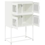 Casa si Gradina - Mobilier - Comode si corpuri - Corpuri bucatarie - Dulap inalt, alb, 68x39x107 cm, otel - Infinity.ro