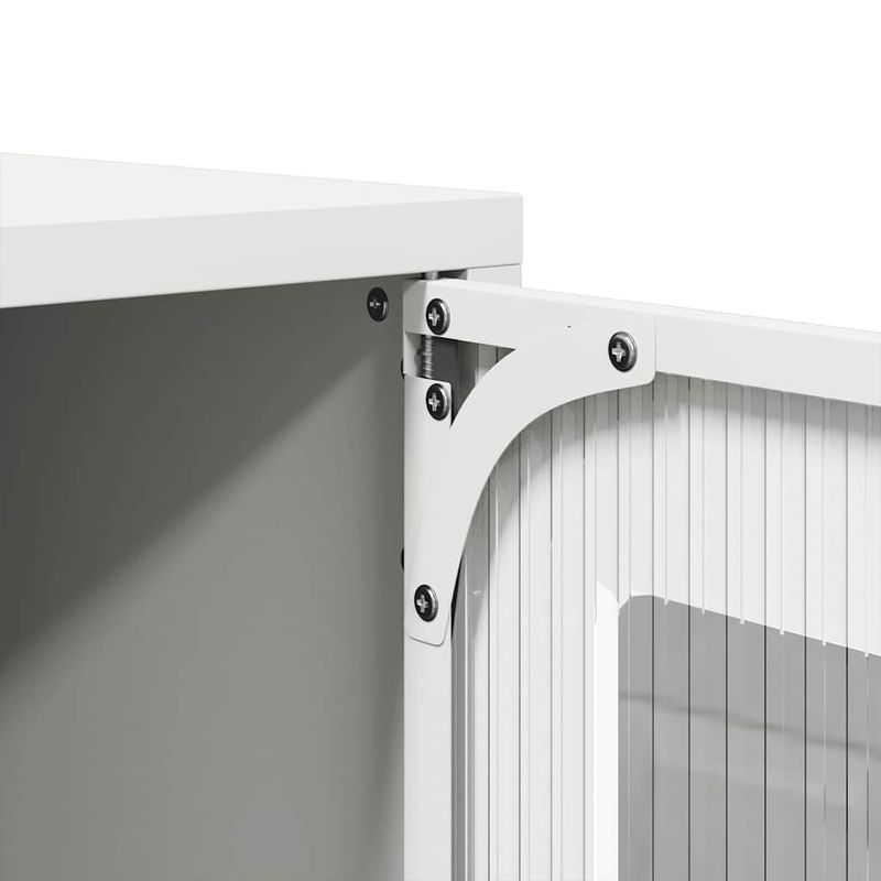 Casa si Gradina - Mobilier - Comode si corpuri - Corpuri bucatarie - Dulap inalt, alb, 68x39x107 cm, otel - Infinity.ro