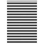 Casa si Gradina - Textile si covoare - Rulouri si jaluzele - Jaluzea tip zebra neagra latime tesatura 155,9 cm poliester, mărime 160x200 cm - Infinity.ro