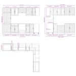 Casa si Gradina - Mobilier - Comode si corpuri - Corpuri bucatarie - Set dulap de bucatarie 14 piese „Lucca” lemn negru prelucrat - Infinity.ro