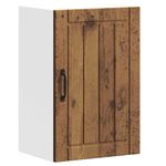 Casa si Gradina - Mobilier - Comode si corpuri - Corpuri bucatarie - Dulap de bucatarie "Lucca" Lemn vechi, lemn prelucrat, model 1x dulap de perete (1 ușă), mărime 40x31x60 cm - Infinity.ro