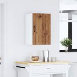 Casa si Gradina - Mobilier - Comode si corpuri - Corpuri bucatarie - Dulap de bucatarie "Lucca" Lemn vechi, lemn prelucrat, model 1x dulap de perete (1 ușă), mărime 40x31x60 cm - Infinity.ro