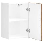 Casa si Gradina - Mobilier - Comode si corpuri - Corpuri bucatarie - Dulap de bucatarie "Lucca" Lemn vechi, lemn prelucrat, model 1x dulap de perete (1 ușă), mărime 40x31x60 cm - Infinity.ro