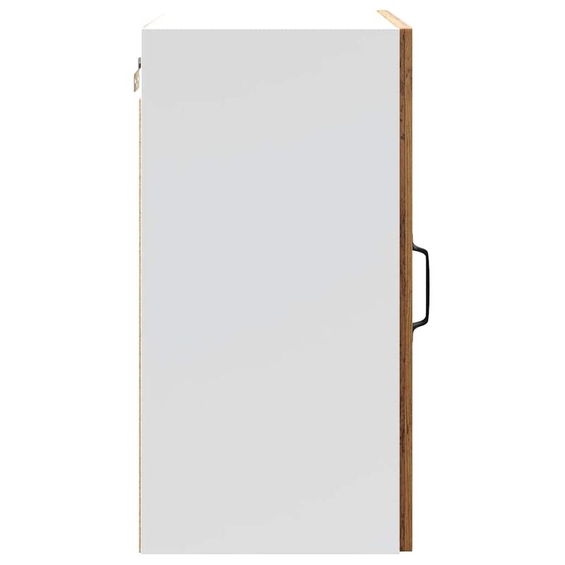 Casa si Gradina - Mobilier - Comode si corpuri - Corpuri bucatarie - Dulap de bucatarie "Lucca" Lemn vechi, lemn prelucrat, model 1x dulap de perete (1 ușă), mărime 40x31x60 cm - Infinity.ro
