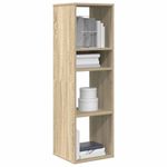 Casa si Gradina - Mobilier - Biblioteci si rafturi - Biblioteci - Biblioteca, stejar sonoma, 34x31x112 cm, lemn prelucrat - Infinity.ro