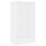 Casa si Gradina - Mobilier - Biblioteci si rafturi - Biblioteci - Biblioteca, alb, 40x24x75 cm, lemn prelucrat - Infinity.ro