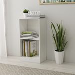 Casa si Gradina - Mobilier - Biblioteci si rafturi - Biblioteci - Biblioteca, alb, 40x24x75 cm, lemn prelucrat - Infinity.ro