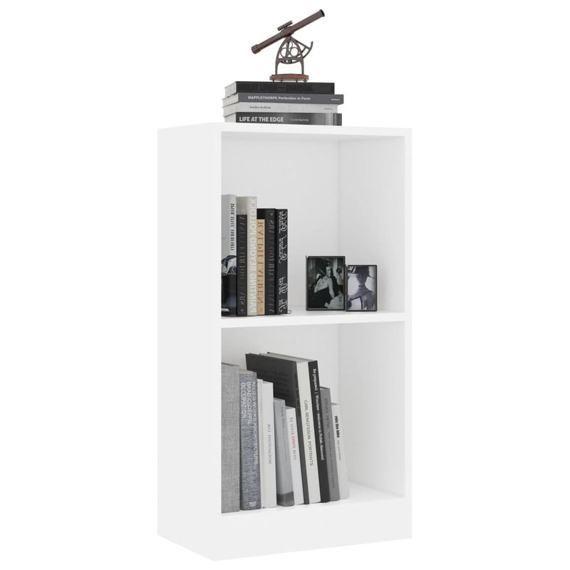 Casa si Gradina - Mobilier - Biblioteci si rafturi - Biblioteci - Biblioteca, alb, 40x24x75 cm, lemn prelucrat - Infinity.ro