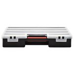 Casa si Gradina - Constructii - Depozitare, transport si protectie - Organizatoare si cutii scule - Cutii sortare 2 buc. separatoare reglabile 460x325x80mm plastic - Infinity.ro