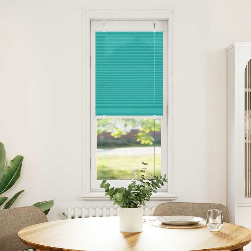 Casa si Gradina - Textile si covoare - Rulouri si jaluzele - Jaluza plisata verde petrol 45x100 cm Latime tesatura 44,4 cm - Infinity.ro