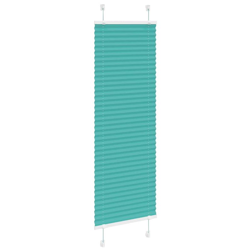 Casa si Gradina - Textile si covoare - Rulouri si jaluzele - Jaluza plisata verde petrol 45x100 cm Latime tesatura 44,4 cm - Infinity.ro