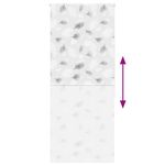 Casa si Gradina - Textile si covoare - Rulouri si jaluzele - Jaluza cu rola de dus 100x240 cm latime material 96 cm, frunze - Infinity.ro