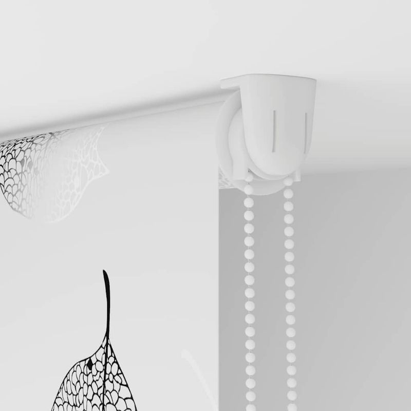 Casa si Gradina - Textile si covoare - Rulouri si jaluzele - Jaluza cu rola de dus 100x240 cm latime material 96 cm, frunze - Infinity.ro