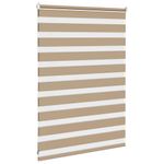 Casa si Gradina - Textile si covoare - Rulouri si jaluzele - Jaluzea tip zebra 100x100 cm latime tesatura 95,9 cm poliester, sand brown - Infinity.ro