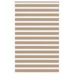 Casa si Gradina - Textile si covoare - Rulouri si jaluzele - Jaluzea tip zebra 145x200 cm latime tesatura 140,9 cm poliester, sand brown - Infinity.ro
