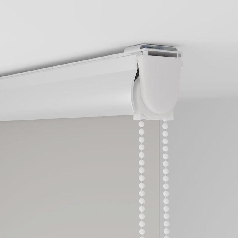 Casa si Gradina - Textile si covoare - Rulouri si jaluzele - Jaluza cu role de dus cu caseta 90x240 cm latime material 86 cm, gri deschis - Infinity.ro