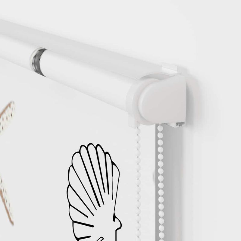 Casa si Gradina - Textile si covoare - Rulouri si jaluzele - Jaluza cu role de dus cu caseta 90x240 cm latime material 86 cm, scoică - Infinity.ro