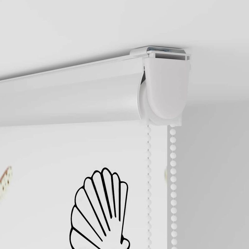 Casa si Gradina - Textile si covoare - Rulouri si jaluzele - Jaluza cu role de dus cu caseta 90x240 cm latime material 86 cm, scoică - Infinity.ro