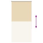 Casa si Gradina - Textile si covoare - Rulouri si jaluzele - Jaluza cu role opace bej 65x150 cm latime material 60,7 cm - Infinity.ro
