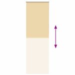 Casa si Gradina - Textile si covoare - Rulouri si jaluzele - Jaluza cu role opace bej 70x210 cm latime material 65,7 cm - Infinity.ro