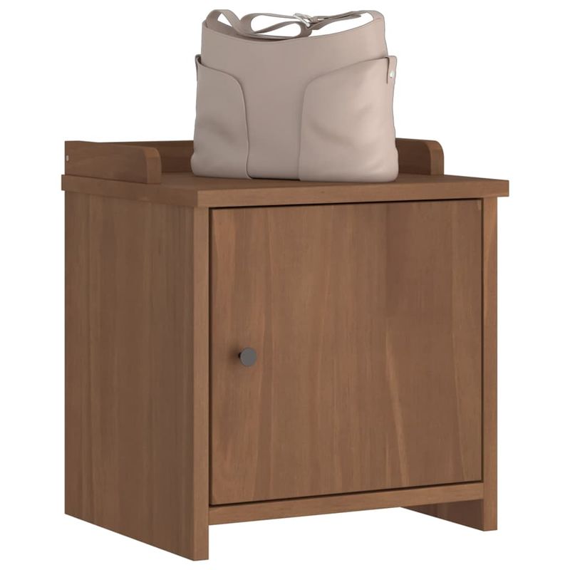 Casa si Gradina - Mobilier - Organizare si depozitare - Bancute - Banca pentru hol „SANDNES” 45 x 40 x 50 cm, din lemn masiv de pin - Infinity.ro