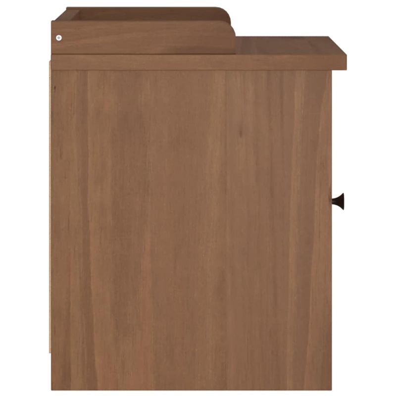 Casa si Gradina - Mobilier - Organizare si depozitare - Bancute - Banca pentru hol „SANDNES” 45 x 40 x 50 cm, din lemn masiv de pin - Infinity.ro