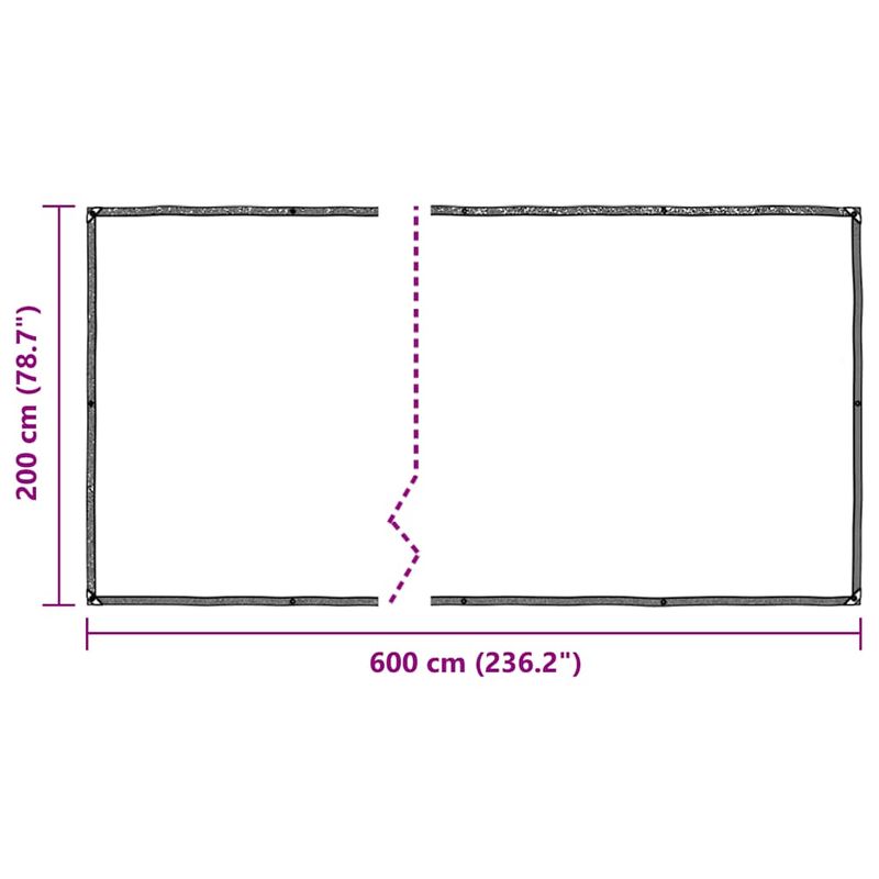 Casa si Gradina - Gradinarit si plante - Plante si ghivece - Bulbi, seminte si rasaduri - Capac pentru plante cu ochiuri 2x6 m polietilena - Infinity.ro