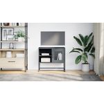 Casa si Gradina - Mobilier - Comode si corpuri - Comode - Dulap TV, antracit, 68x39x60,5 cm, otel - Infinity.ro