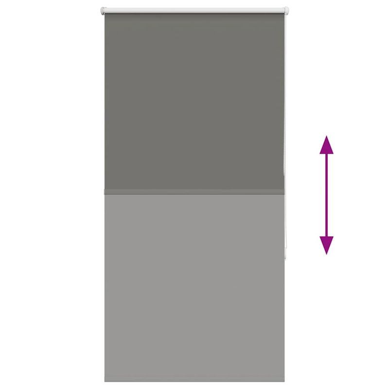 Casa si Gradina - Textile si covoare - Rulouri si jaluzele - Jaluza cu role opace gri 85x130 cm latime material 80,7 cm - Infinity.ro