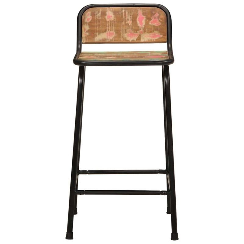 Casa si Gradina - Mobilier - Scaune si fotolii - Scaune - Scaune de bar 4 buc 46x35,5x80 cm lemn masiv recuperat - Infinity.ro
