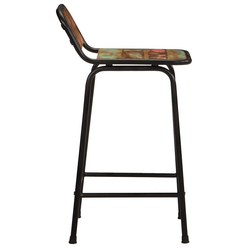 Casa si Gradina - Mobilier - Scaune si fotolii - Scaune - Scaune de bar 4 buc 46x35,5x80 cm lemn masiv recuperat - Infinity.ro