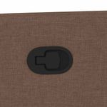 Ingrijire personala si Cosmetice - Sanatate si wellness - Articole wellness - Fotolii de masaj - Fotoliu de masaj rabatabil, maro, material textil - Infinity.ro