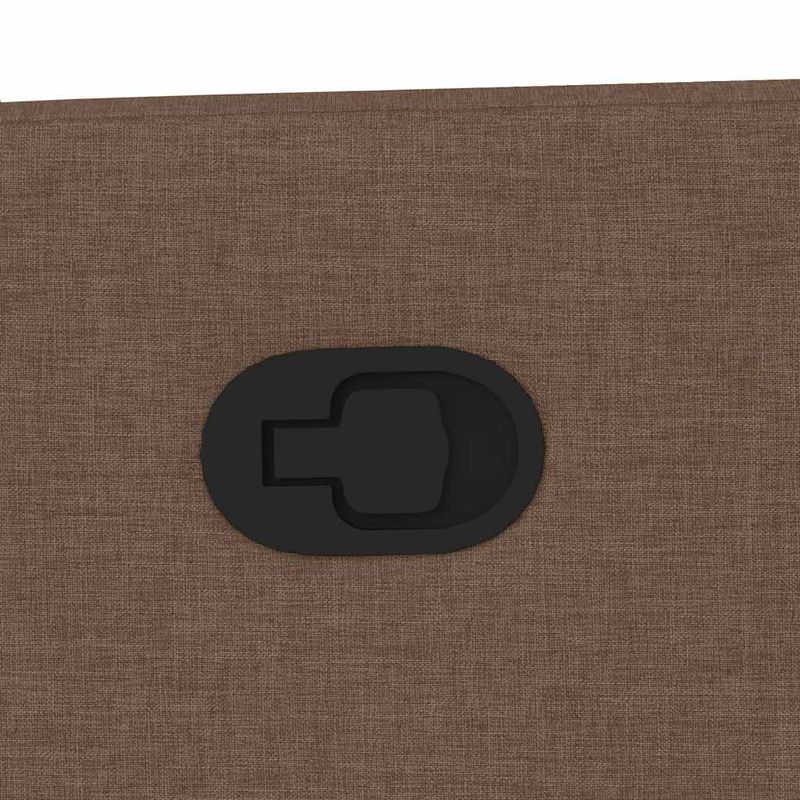 Ingrijire personala si Cosmetice - Sanatate si wellness - Articole wellness - Fotolii de masaj - Fotoliu de masaj rabatabil, maro, material textil - Infinity.ro