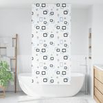 Casa si Gradina - Textile si covoare - Rulouri si jaluzele - Jaluza cu rola de dus 90x240 cm latime material 86 cm, cu bule - Infinity.ro