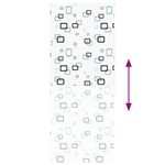 Casa si Gradina - Textile si covoare - Rulouri si jaluzele - Jaluza cu rola de dus 90x240 cm latime material 86 cm, cu bule - Infinity.ro