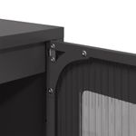 Casa si Gradina - Mobilier - Comode si corpuri - Corpuri bucatarie - Dulap inalt, negru, 68x39x111,5 cm, otel - Infinity.ro