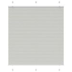 Casa si Gradina - Textile si covoare - Rulouri si jaluzele - Jaluza plisata gri deschis 120x150 cm Latime tesatura 119,4 cm - Infinity.ro