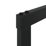 Casa si Gradina - Termice - Sobe, Seminee si accesorii - Accesorii seminee si sobe - Rastel pentru lemne de foc, negru, 55x30x61 cm, otel - Infinity.ro