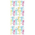 Casa si Gradina - Textile si covoare - Rulouri si jaluzele - Jaluza cu rola de dus 110x240 cm latime material 106 cm, cuvinte colorate - Infinity.ro