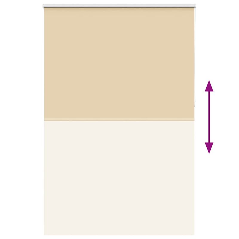 Casa si Gradina - Textile si covoare - Rulouri si jaluzele - Jaluza cu role opace bej 150x210 cm latime material 146,6 cm - Infinity.ro
