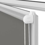 Casa si Gradina - Textile si covoare - Rulouri si jaluzele - Jaluza cu role opace gri 105x210 cm latime material 100,7 cm - Infinity.ro