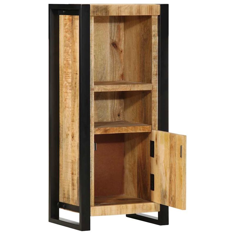 Casa si Gradina - Mobilier - Mobilier baie - Comode baie - Dulap de baie 40x30x90 cm Lemn masiv Mango brut - Infinity.ro