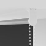 Casa si Gradina - Textile si covoare - Rulouri si jaluzele - Jaluza cu role opace negru 150x210 cm Latime tesatura 146,6 cm - Infinity.ro