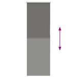 Casa si Gradina - Textile si covoare - Rulouri si jaluzele - Jaluza cu role opace gri 60x150 cm latime material 55,7 cm - Infinity.ro