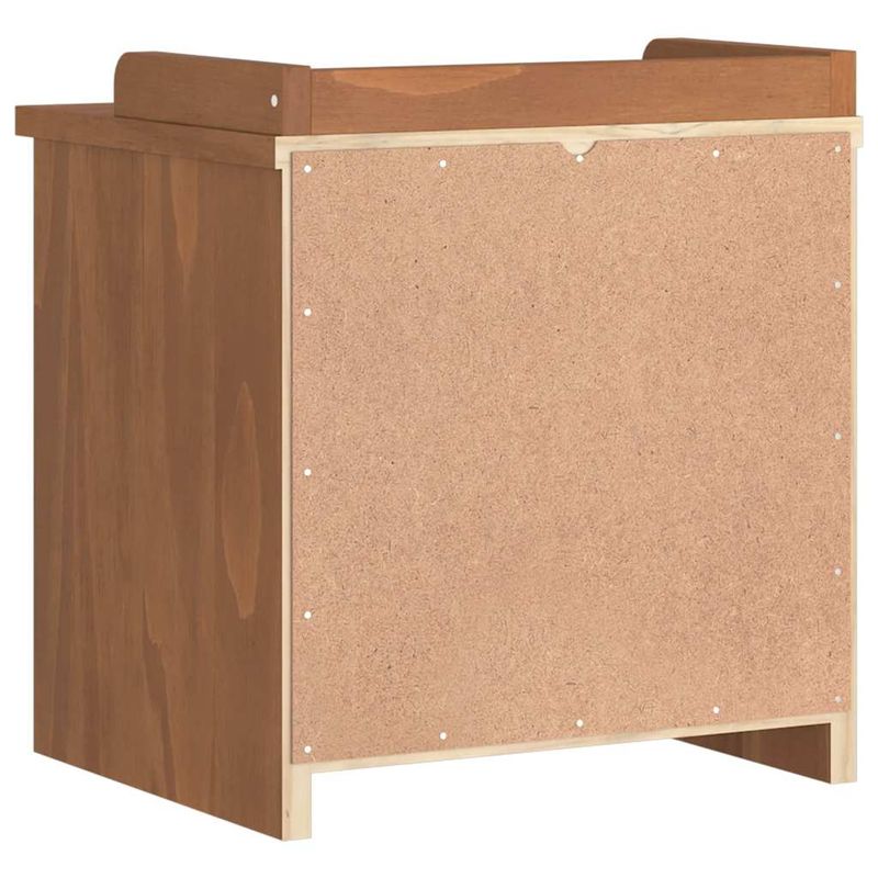 Casa si Gradina - Mobilier - Organizare si depozitare - Bancute - Banca pentru hol „SANDNES” 45 x 40 x 50 cm din lemn masiv de pin - Infinity.ro